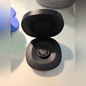 RingConn Gen 1 Smart Ring - Black, size 7.